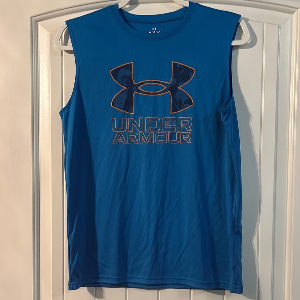 Under Armour Vibrant Blue Sleeveless Top